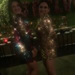 Harshika Poonacha Instagram - Some girls are just born to glitter 💥💫💥 With my cutie @sugher_girl ❤ Video shot by another cutie @ikarunya 😘 Thnq @theparulyadav for suggesting this app😘 JETLAG