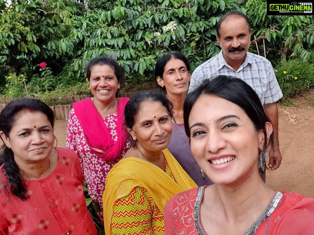 Harshika Poonacha Instagram - Family reunion ❤❤❤ Kodagu, India