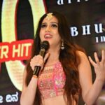 Harshika Poonacha Instagram - #RANDHAWA 50days celebration 👏👏👏 It was a meaningful event. Our very famous and legendary comedians were felicitated at the event, All the wonderful artists of the movie were recognized and we heroines performed. It was a classy event. Kudos to the team. Congratulations on the successful debut movie @bhuvann_ponnannaa_official 👏 You have won at your first step, long way to go 👍👍👍 . . . . Wearing this beautiful @pixie_yard_couture_studio outfit for the event. It was a gorgeous dress. Thnq Nagashree💗 Lovely MUH @madhu_nagangowda Matchihg Jewellery @velvetboxby Thnq team 😘🥰 GM Rejoyz Malleshwaram