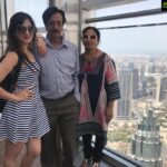 Harshika Poonacha Instagram - Cherish your moments ❤️ Life is unpredictable 👼 Burj Khalifa