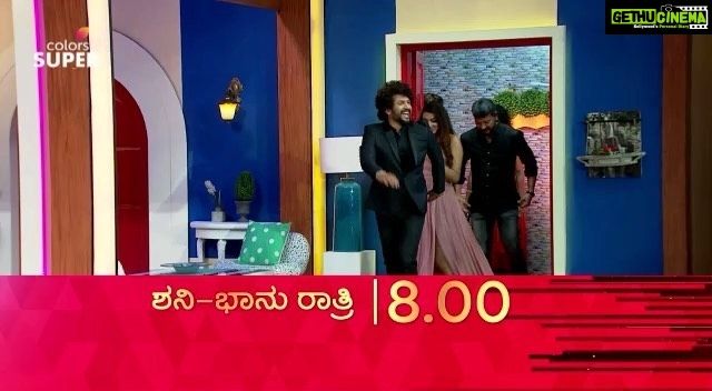 Harshika Poonacha Instagram - This is gonna be one hilarious ride 😂😂😂 Watch @majatalkies with #Randhawa team tonight at 8pm🤗 Nobody can beat the comedy timing of our very own #TalkingStar @srujanlokesh 👍👍👍 Can’t wait for the clock to tick 8.... All the best #RANDHAWA @bhuvann_ponnannaa_official 👍👍👍 Coorg Vintage Woods