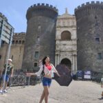 Harshika Poonacha Instagram - Olaaaaa #napoli 💕❤💕 Such a beautiful history Napoleons have had 👍👍👍 Happy to be here 😍🥰 Naples, Italy