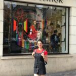 Harshika Poonacha Instagram - Some mood for shopping ❤️❤️❤️ @louisvuitton Brussels, Belgium