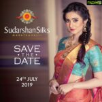 Harshika Poonacha Instagram - Guys @sudarshan_silks_915 is opening tomorrow ❤️❤️❤️ See you all at Marathalli at 12.30pm 😘😘😘 Congratulations to Sharath and Varsha 🤗🤗🤗 Bangalore, India