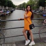 Harshika Poonacha Instagram - Adios Amigos Amsterdam ❤❤❤ Thank you for being so kind to me ❤ I love you and I love this Europe trip 😍🥰😘 Taking off to NammaBengaluru 🥰 Chaooooooo🖐 Amsterdam, Netherlands