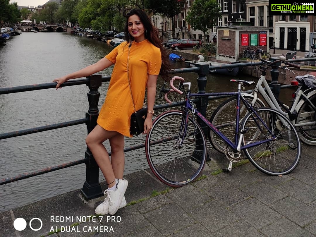 Harshika Poonacha Instagram - Adios Amigos Amsterdam ❤❤❤ Thank you for being so kind to me ❤ I love you and I love this Europe trip 😍🥰😘 Taking off to NammaBengaluru 🥰 Chaooooooo🖐 Amsterdam, Netherlands