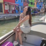 Harshika Poonacha Instagram - If colors could be a place, it's this beautiful #burano ❤❤❤ You've filled my life with colors burano 💕 I can't express how happy I'm today, you are amazing💕😍 Burano Island
