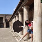 Harshika Poonacha Instagram - Pickaboo #pompeii 💕❤😍 Ruins of Pompeii, Italia
