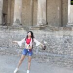 Harshika Poonacha Instagram - Pickaboo #pompeii 💕❤😍 Ruins of Pompeii, Italia