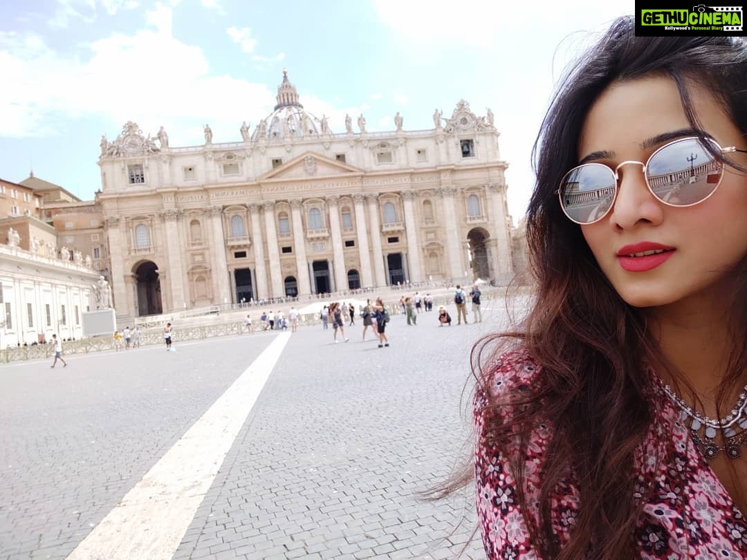 Harshika Poonacha Instagram - Bonjour Roma ❤❤❤ Vaticano, Roma