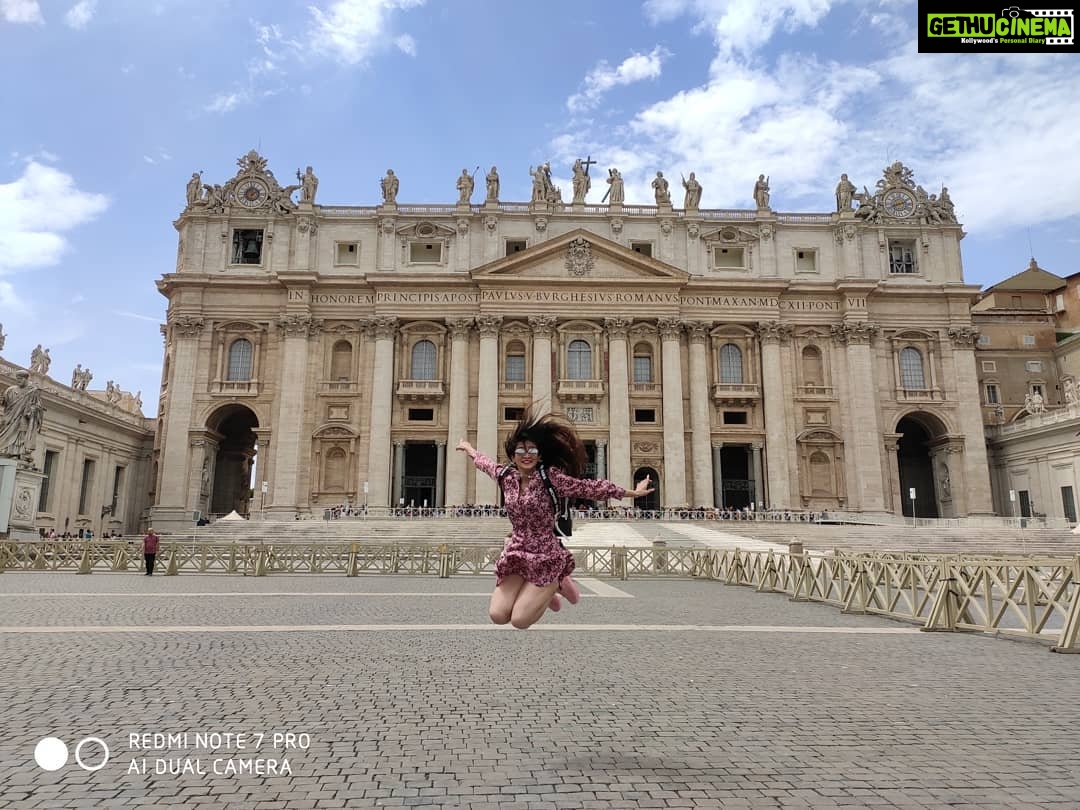 Harshika Poonacha Instagram - Bonjour Roma ❤❤❤ Vaticano, Roma