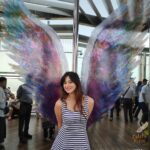 Harshika Poonacha Instagram - Flying #atthetop #burjkhalifa 💗💗💗 My winggame at the world's tallest building 🥰 I told you I can fly 🙈 @burjkhalifa @dubai Photo credit : @anto.abra Dubai, United Arab Emirates