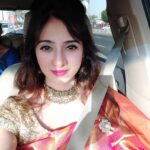 Harshika Poonacha Instagram – Very honoured to grace the “Kannada Paata shaale” at @dubai UAE in Kodavathi style 🙏 Dubai, United Arab Emirates