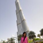 Harshika Poonacha Instagram - Hello @dubai 💗 My @indiapoco photoshoot at the great @burjkhalifa 🤩 Photo credit : @justsarvesh Dubai, United Arab Emirates