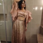 Harshika Poonacha Instagram – My most innovative and incredible photoshoot❤️❤️❤️
These pictures got viral before I shared them on my social media 🥰 
I can’t get more happier 🤩
Here’s finally presenting to you my set and I love you guys 🙏 Thankyou 💗

Wearing @nick.roshan 
Hair and makeup @roominachanu 
Event curated by @chittara_kannada The Lalit Ashok Bangalore