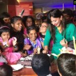 Harshika Poonacha Instagram - Pure , clean ,innocent love from these lovely not so privileged souls. People are so unhappy these days even though they have everything,But these little orphan kids and specially abled kids are so happy and spread somuch positivity. My birthday couldn't be any better than this. My best birthday till date. Love is all we need ❤ Thankyou for all your lovely wishes🙏 Special thanks to @samarthanam_trust and #srisaisnehasamsthe #spreadlove #bestbirthdayever Nolimmits Lounge & Club
