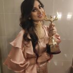 Harshika Poonacha Instagram - So humbled and honoured to receive the Readers Choice Best Actress Award at #chittarastarawards 🙏 Will promise to work harder and keep entertaining my fans 🤗 This award has given me wings to fly higher 😍 Thankyou so very much @chittara_kannada and to all my fans for encouraging my work 🙏 I'm truly blessed 😇 The Lalit Ashok Bangalore