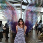 Harshika Poonacha Instagram - Flying #atthetop #burjkhalifa 💗💗💗 My winggame at the world's tallest building 🥰 I told you I can fly 🙈 @burjkhalifa @dubai Photo credit : @anto.abra Dubai, United Arab Emirates