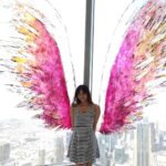 Harshika Poonacha Instagram – Flying #atthetop #burjkhalifa 💗💗💗
My winggame at the world’s tallest building 🥰
I told you I can fly 🙈

@burjkhalifa @dubai

Photo credit : @anto.abra Dubai, United Arab Emirates