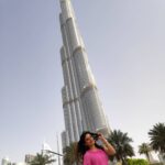 Harshika Poonacha Instagram - Hello @dubai 💗 My @indiapoco photoshoot at the great @burjkhalifa 🤩 Photo credit : @justsarvesh Dubai, United Arab Emirates