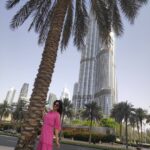 Harshika Poonacha Instagram - Hello @dubai 💗 My @indiapoco photoshoot at the great @burjkhalifa 🤩 Photo credit : @justsarvesh Dubai, United Arab Emirates