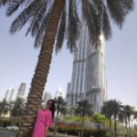 Harshika Poonacha Instagram - Hello @dubai 💗 My @indiapoco photoshoot at the great @burjkhalifa 🤩 Photo credit : @justsarvesh Dubai, United Arab Emirates