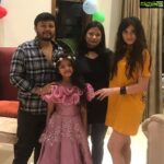 Harshika Poonacha Instagram – It was our doll’s Happy Birthday ❤️
#happybirthdaycharithriyaganesh