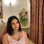 Harshika Poonacha Instagram - Name : @harshikapoonachaofficial JOB : To look GORGEOUS ♥️♥️♥️ . . . MUH @indiravisage Jewellery @velvetboxby Golden Palms Hotel & Spa