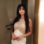 Harshika Poonacha Instagram - ‪Last night from @bangalore_times #Nightlifeawards ❤️❤️❤️‬ ‪Damn I’m beautiful 🙈🙈🙈‬ ‪Wearing this gorgeous gown from @macys 😘‬ ‪Thanks to my darling @reshmakunhi for clicking these lovely pics 😘‬ ‪#restroomphotoshoot ‬