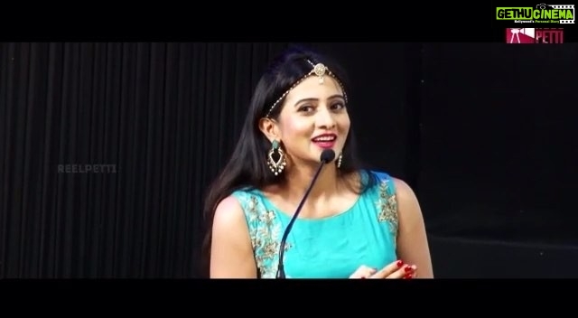 Harshika Poonacha Instagram - ❤️❤️❤️ My first Tamil speech 🙈 My look was inspired by #Jasmine from #aladdin #unkadhalirunthal