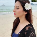 Harshika Poonacha Instagram - When iam kissed by the sun , loved by the water and touched by the sand i know iam in heaven. #beachlove ❤️❤️❤️ Phi Phi Island
