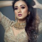 Harshika Poonacha Instagram - No BEAUTY shines brighter than that of a good HEART ♥️♥️♥️ . . . . . All put together ♥️♥️♥️ PC @photographer_ajay Wearing @label_divya_samal MUH @lakshmi_shetty_makeover