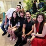 Harshika Poonacha Instagram - Friends , Fun , Laughter and Good Food is all a person needs, And lastnight’s #bangaloretimesfoodguideawards @bangalore_times was an example of one such beautiful and memorable goodtimes. Also It’s become a ritual for me to wear the beautiful @reshmakunhi creation for this award function from past few years and It’s a princess feeling Everytime ❤️❤️❤️