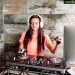 Harshika Poonacha Instagram – My DJing skills ❤️❤️❤️
ನಾನು DJ ಆದರೆ 😇