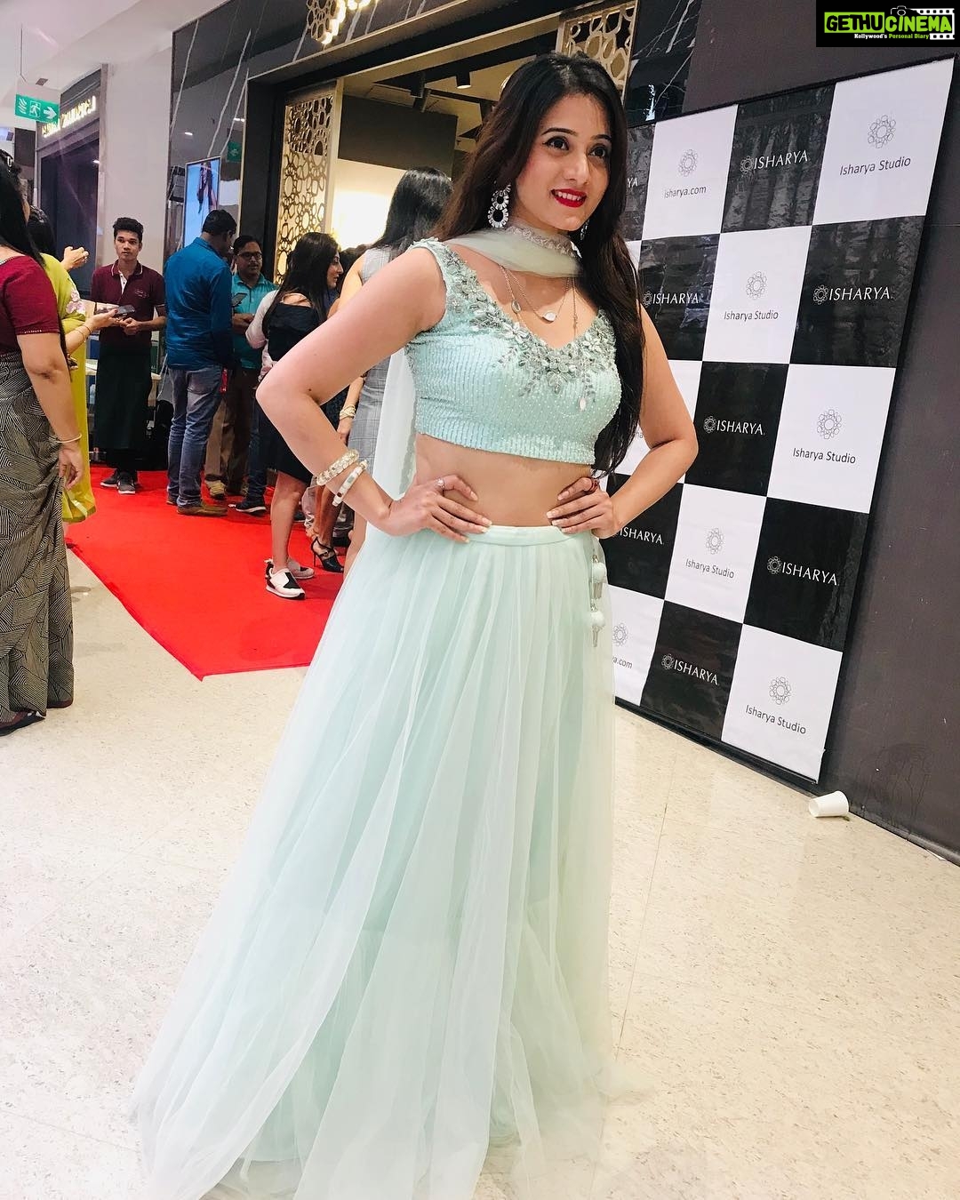 Harshika Poonacha Instagram - Inaugurated a brand new luxury gold plated jewelry store @isharya at @pmcbangalore Loved the collections at @isharya and I’m sure you all will love them too, So do hit the store today ❤️❤️❤️ Thnq @bbenindia for making me the chiefguest fr this lovely event. Always love wearing my favourite @saldanha_label creation, Everytime you set the bar high darling ❤️ Jewelry by @isharya Today’s thought : Happy girls are the prettiest ❤️❤️❤️ Phoenix Marketcity Bangalore