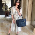 Harshika Poonacha Instagram - Sunday Vibes ❤️❤️❤️ Wearing super cool @hermes dress Shades @prada Bag and Watch @michaelkors Shoes @brian_atwood Styled by @krithikachittyana Ha ha ha... So I got 3 queries on my lipstick, It’s #MAC #flatoutfabulous 😘 Just go have funnnn❤️