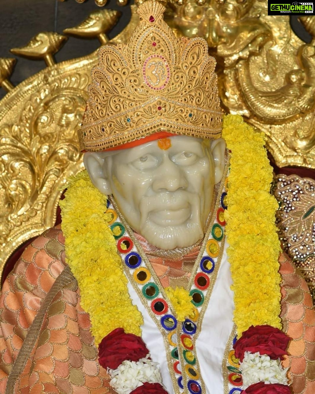 Harshika Poonacha Instagram - Om Sai Ram 🙏🙏🙏