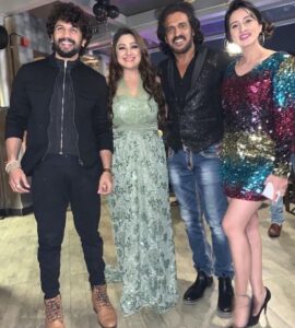 Harshika Poonacha Instagram - Happiest birthday to the most warmest , sweetest and the prettiest actress of our kannada industry. You are one of the most wonderful person I've ever met @priyanka_upendra maam . Your smile lights up the sky and all our hearts. I wish you keep smiling forever and ever 😘😘😘 #happybirthdaypriyankaupendra