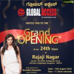 Harshika Poonacha Instagram – ‪See you all tomorrow at #GLOBALACCESS 24th store launch in Rajajinagar ❤️❤️❤️‬
‪Wish you all Advance Independence Day 🙏 JAI HIND ‬