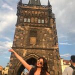 Harshika Poonacha Instagram – Monkeying around the beautiful #CharlesBridge and the soothing blue sky ❤️❤️❤️
@prague #Prague #Praha #CzechRepublic
#holiday #love #travel #friends #loveyourself #rejuvenate #happy #happiness #explore #live #life Karlův most – Charles Bridge – Ponte Carlo – Puente de Carlos