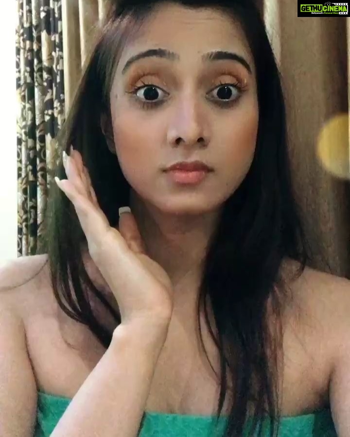 Harshika Poonacha Instagram - My present mood 😵😵😵 #nightshoot #actresslife