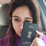 Harshika Poonacha Instagram - Got my jumbo passport🤗🤗🤗 Now I can travel infinity countries with no tension of the pages getting over 🙈🙈🙈 Yaaaayyyyyy😘😘😘 #FindHappinessInSmallThings ❤️❤️❤️ #LoveTravelling