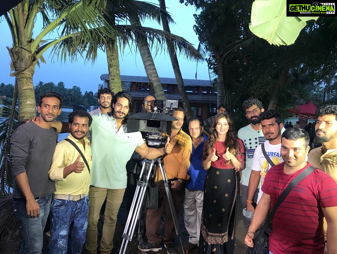 Harshika Poonacha Instagram - And it’s a wrap !!! Thankyou somuch #Sunilkumardesai sir for Casting me in your consecutive movie 🙏 I feel blessed 😇 Thankyou @thakur_anoopsingh for being an amazing co star 🤗 One of the best teams I’ve worked with 👍 #Udhgarsha is coming soon 👍👍👍 #SunilKumarDesai sir is back Kerala
