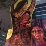 Harshika Poonacha Instagram – First ever tallest individual cut out in my 10years of career… Have come to the #Bhoomika theatre just to see this cut out..
Im in tears now 😇
Feeling blessed 🙏
Thankyou #Chitte team 🙏
I’m just looking at it and I’ve no words coming out..
I’m just very thankful 😇 
#Chitteflyingtomorrow