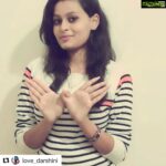 Harshika Poonacha Instagram – So sweet ❤️❤️❤️ #chittechallenge 
#Repost @love_darshini with @get_repost
・・・
#chittechallenge 
I accepted it & who all see’s it  do accept it ,and support #chitte movie 
I admire u 🙂😍😍❤️ @harshikapoonachaofficial 
#chittechallenge