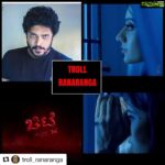 Harshika Poonacha Instagram - Very creative 😂 #Repost @troll_ranaranga with @get_repost ・・・ 😎😂🔥@harshikapoonachaofficial #chitte releasing this 29th #nankannadiga01 @troll_ranaranga #troll_ranaranga