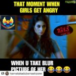 Harshika Poonacha Instagram - Ha ha😂😂😂 Love the creativity 👍 #Repost @karnatakadubsmashzone with @get_repost ・・・ Tag your Chitte😍😂 #Chitte #kannadamovie #watch and support Kannada movies #karnatakadubsmashzone