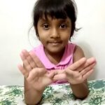 Harshika Poonacha Instagram - Cutest video on my message list 😘😘😘 Thankyou @nandini___anil #chittechallenge #handbutterfly #chitte #chitteon29thjune