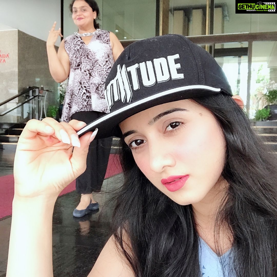 Harshika Poonacha Instagram - That’s how we SWAG ❤️❤️❤️ With my swag partner @sangeethagururaj