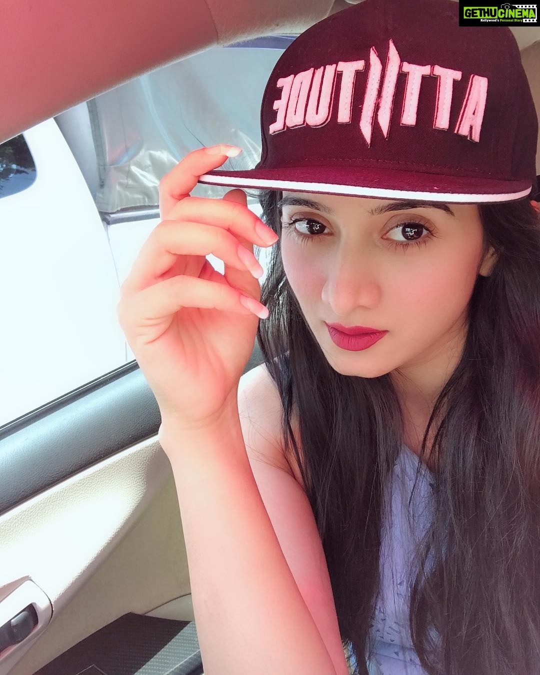 Harshika Poonacha Instagram - Always have the right ATTITUDE ❤️